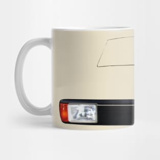 Morris Ital 1980s British classic car minimalist grille Mug